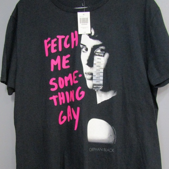NEW Hot Topic Orphan Black T-Shirt Size L Graphic - Picture 2 of 4